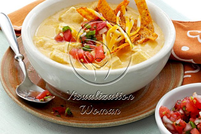 Makeover Chicken Enchilada Soup