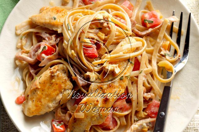 Bistro Chicken Fettuccine