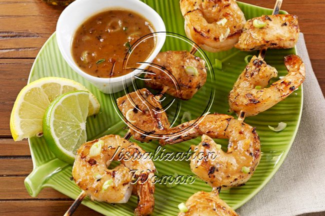 Chicken and Shrimp Satay