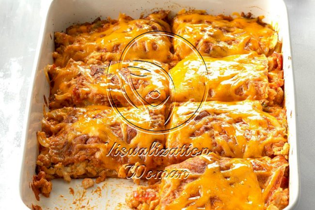 Turkey Enchilada Lasagna