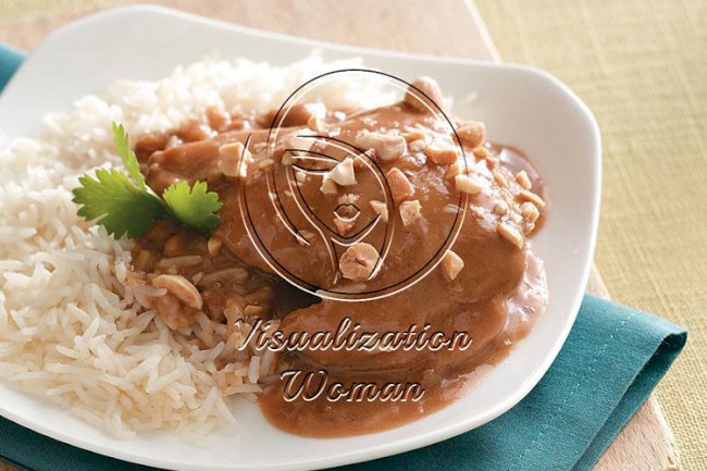 Pressure Cooker Thai Peanut Chicken