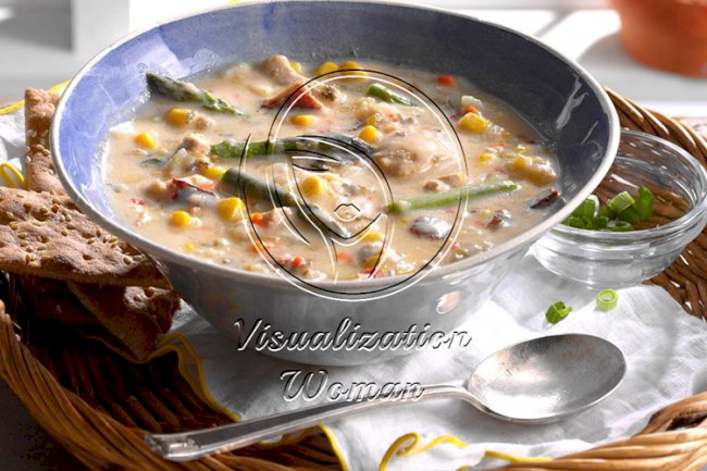 Chicken & Vegetable Wild Rice Soup