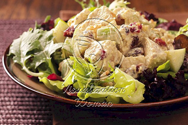 Fruited Curry Turkey Salad