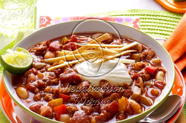 Slow-Cooker Lime Chicken Chili