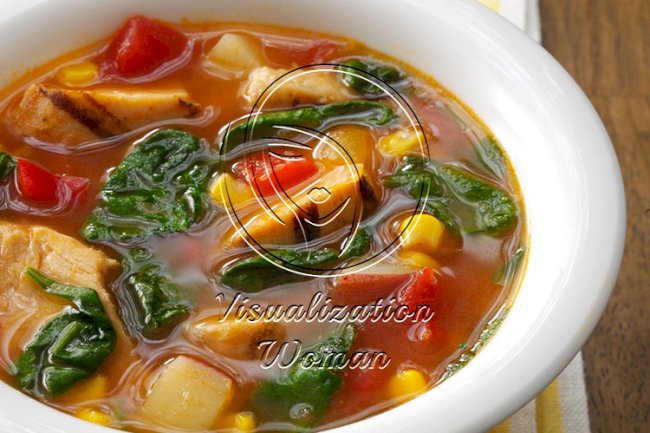 Slow Cooker Chicken Vegetable Soup
