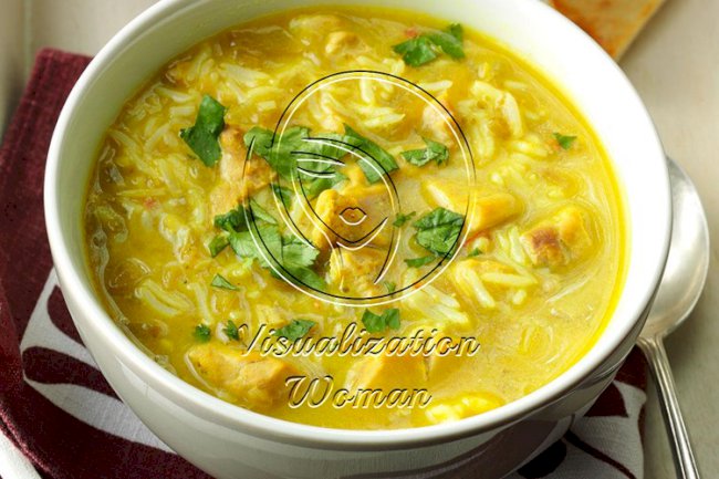 Coconut-Lime Chicken Curry Soup