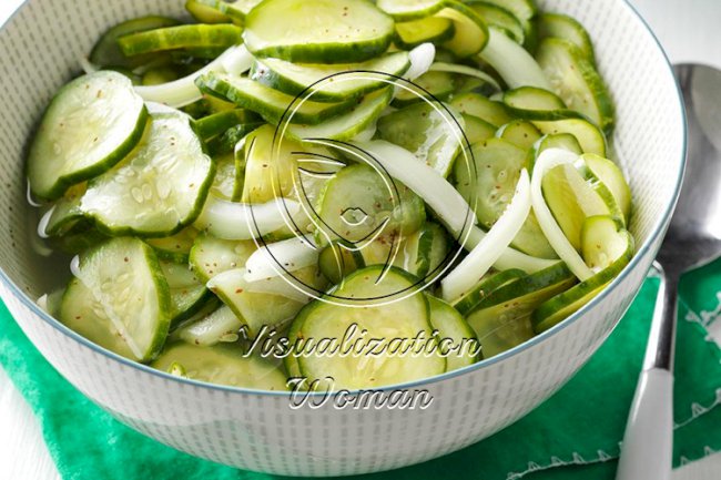 Sweet-Tart Cucumber Salad