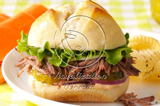 Zesty Italian Beef Sandwiches