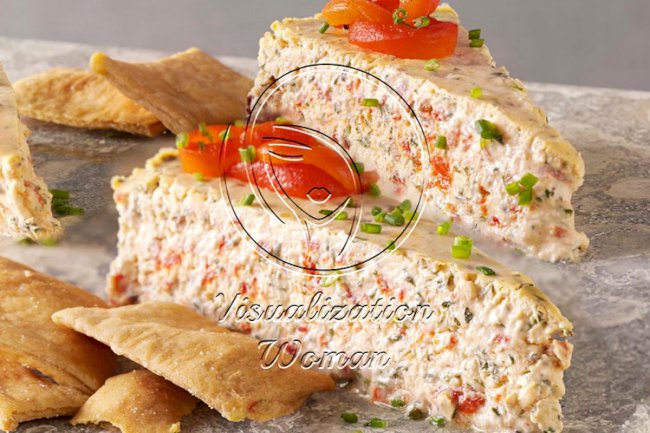 Herb & Roasted Pepper Cheesecake