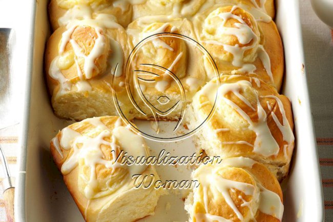 Orange Cheesecake Breakfast Rolls
