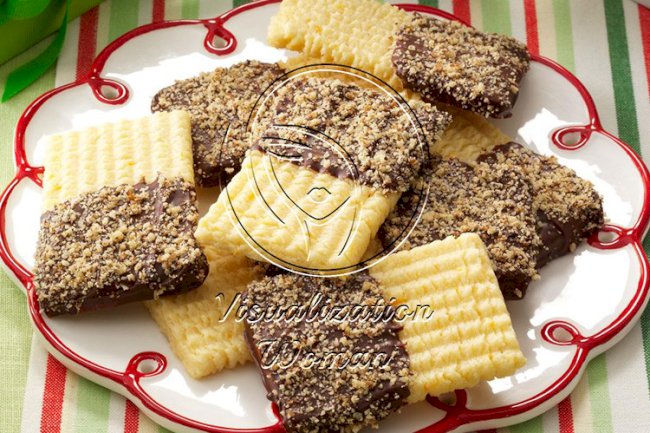 Chocolate-Dipped Orange Spritz