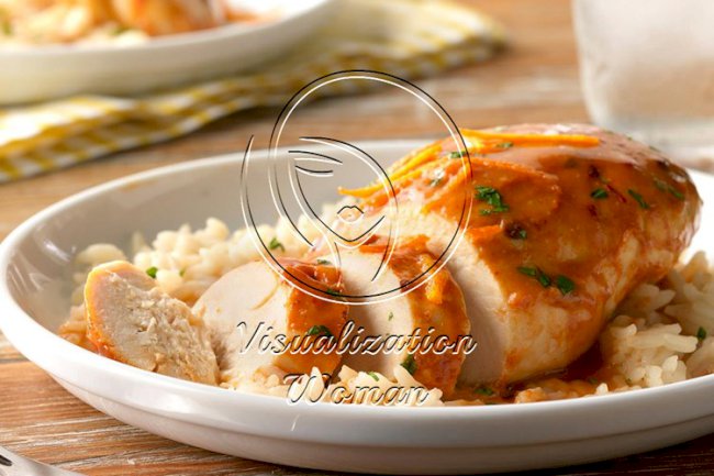 Slow-Cooked Orange Chipotle Chicken