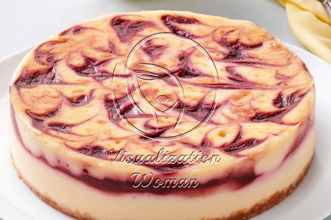 Raspberry & White Chocolate Cheesecake