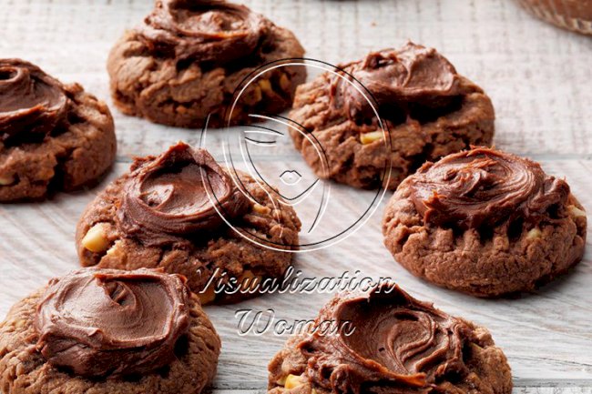 Chocolate Fudge Peanut Butter Cookies