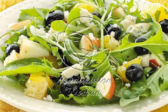 Blueberry Salsa Salad