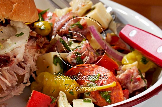 Spicy Antipasto Salad