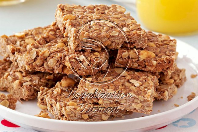 Chocolate-Peanut Granola Bars