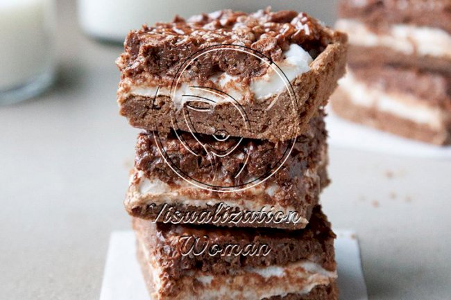 Deluxe Chocolate Marshmallow Bars