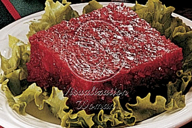 Molded Cranberry Fruit Salad