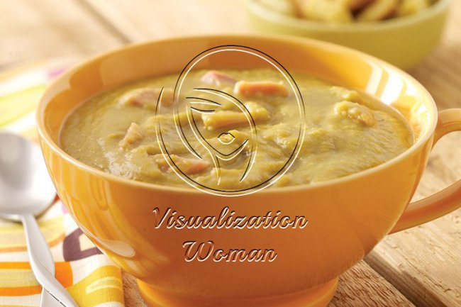 Slow Cooker Split Pea Soup with Ham Hocks