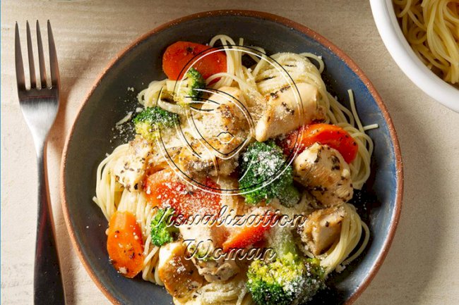 Angel Hair Pasta with Chicken