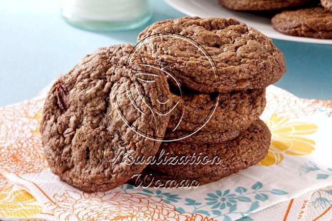 Double Chocolate Chipotle Cookies