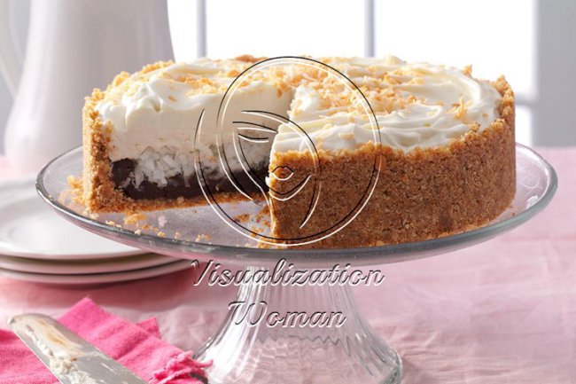 Chocolate & Coconut Cream Torte
