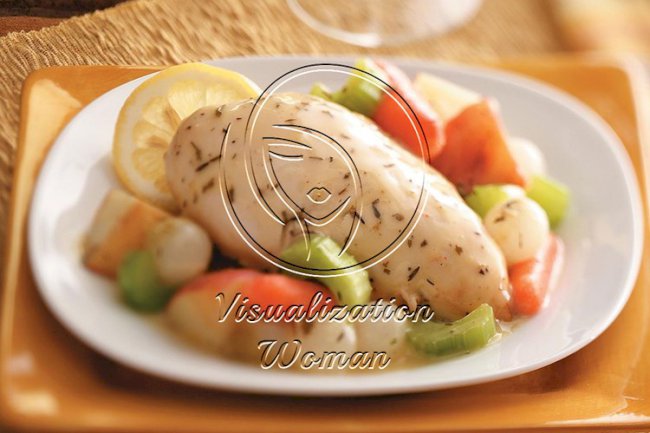 Lemon Chicken Breasts with Veggies