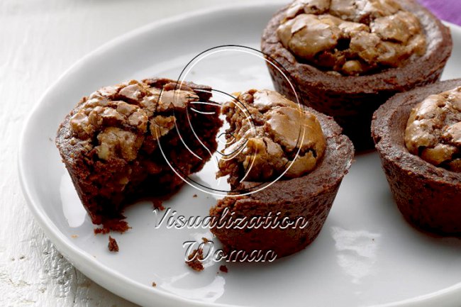German Chocolate Tassies