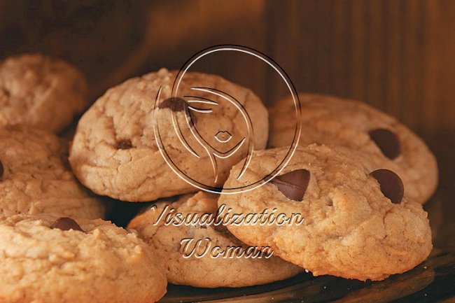 Healthy Peanut Butter-Chocolate Chip Cookies