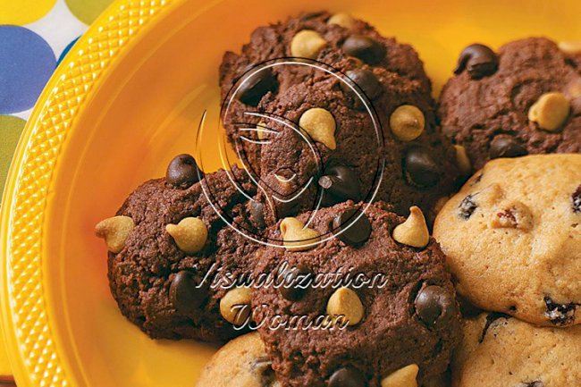 Chocolate Cake Mix Cookies