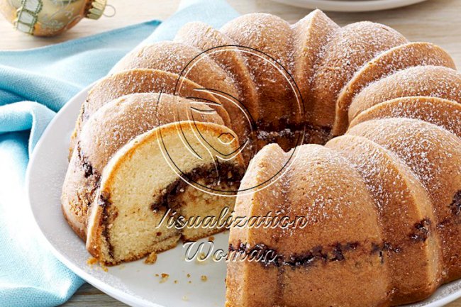 Chocolate-Apricot Coffee Cake