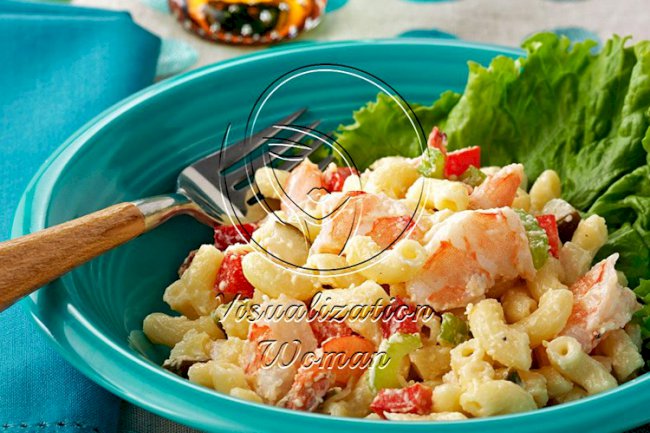 Shrimp Mac & Cheese Salad
