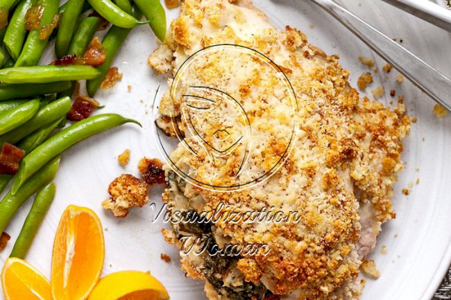 Chicken Caesar Florentine