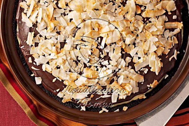 Susie’s Dark Chocolate-Coconut Pie