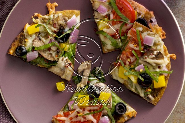 Italian Pesto Pizzas