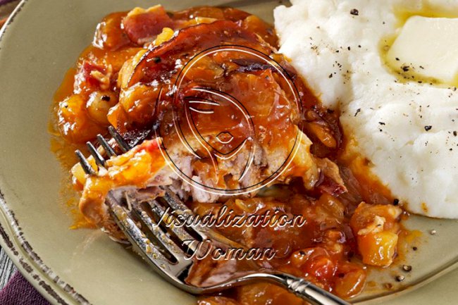 Slow Cooker Luau Chicken