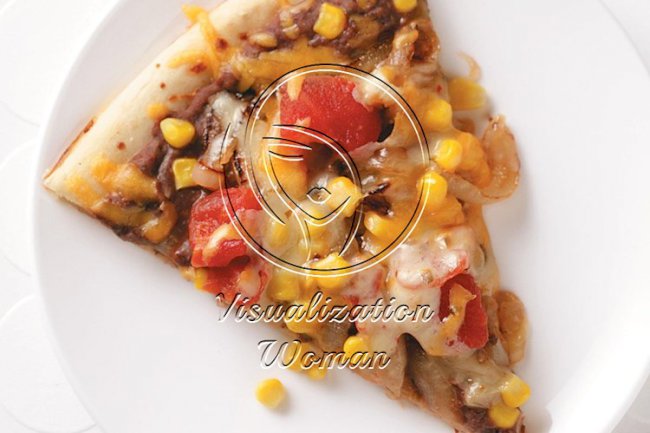 Two-Bean Veggie Pizza