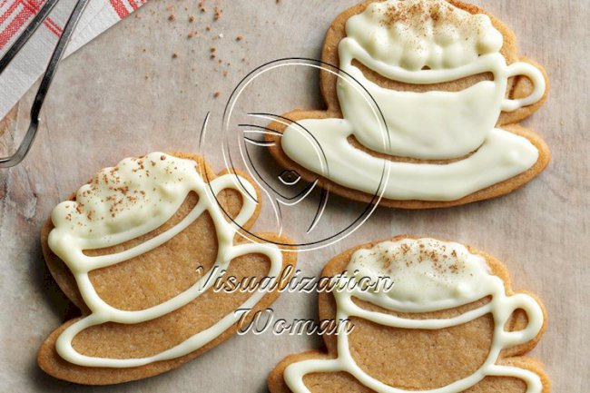 White Chocolate-Cappuccino Cookies