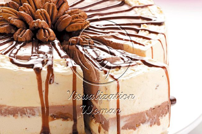 Chocolate Pecan Ice Cream Torte