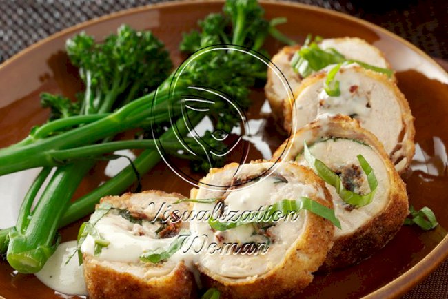 Cheese & Prosciutto-Stuffed Chicken