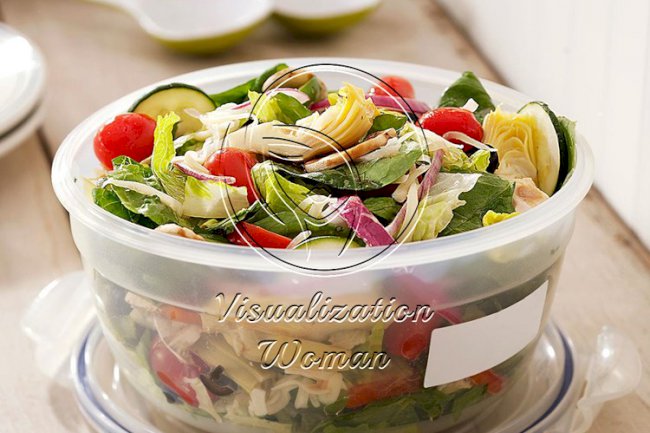Italian Fresh Vegetable Salad