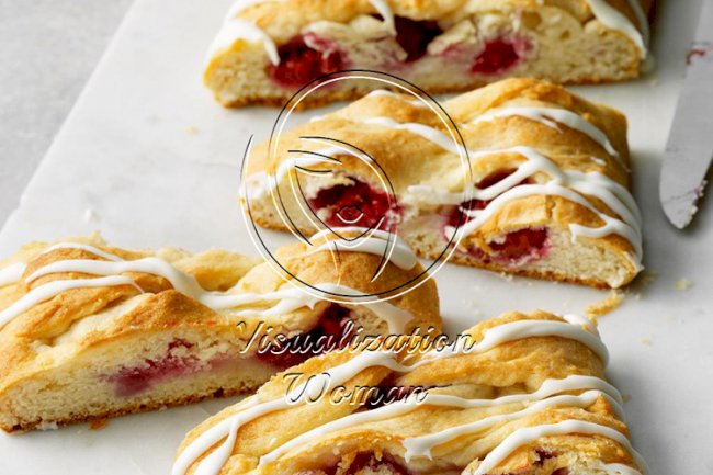 Raspberry Breakfast Braid