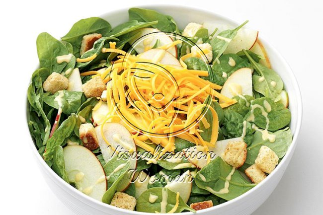 Apple & Cheddar Salad