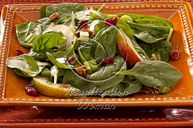 Autumn Spinach Salad