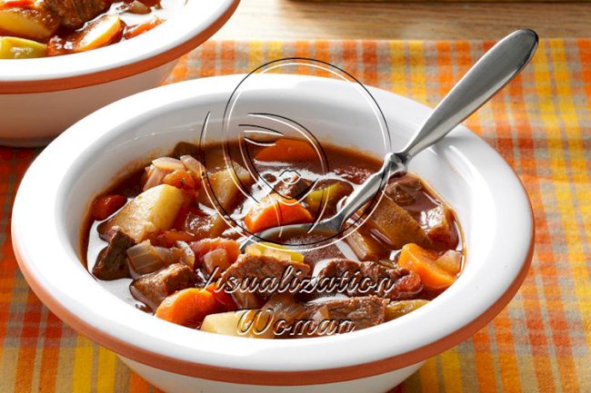Chunky Beef and Vegetable Soup