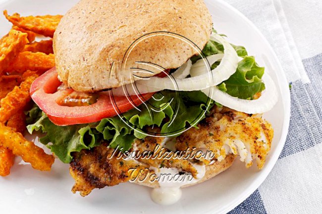 Hearty Breaded Fish Sandwiches