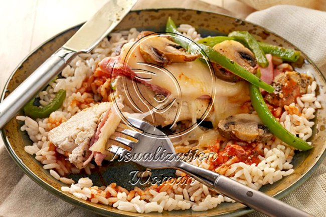 Italian Chicken Cordon Bleu