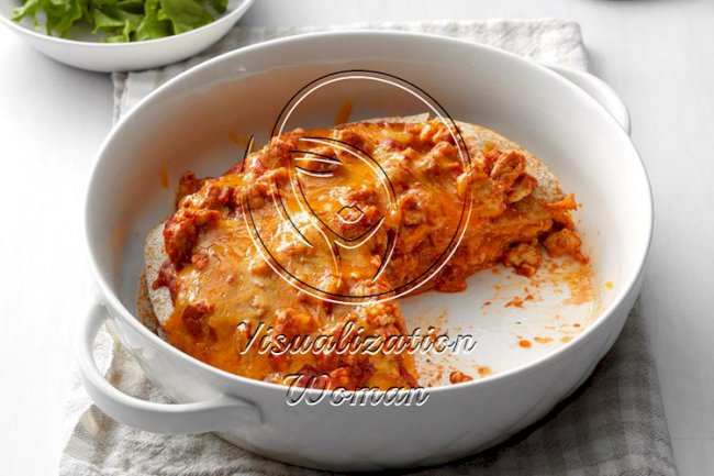 Turkey Enchilada Stack