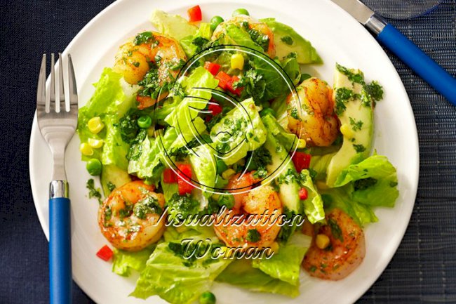 Shrimp & Avocado Salads